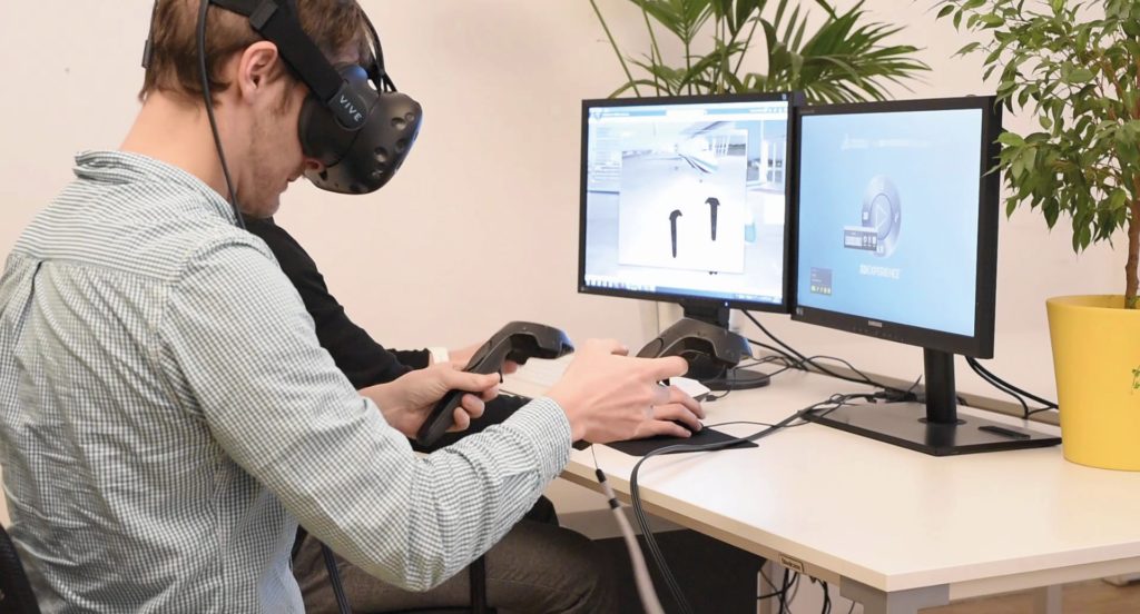 Virtual Reality desk